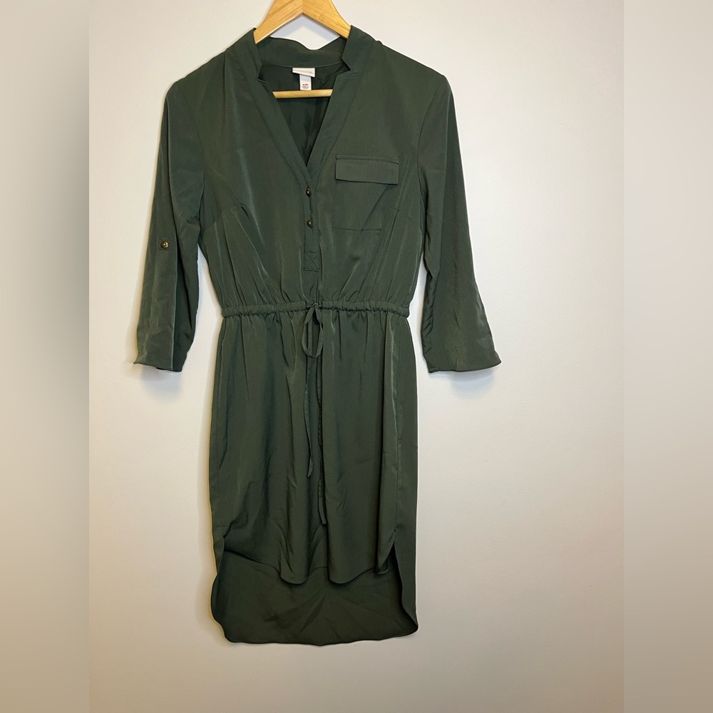 Merona Olive Green Dress